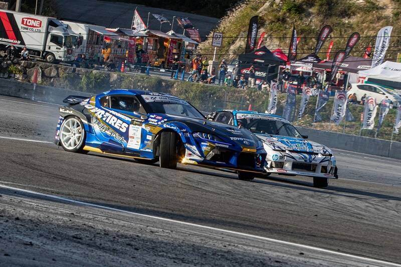 D1GP 第7～8戦は奥伊吹！ TOYO藤野がぶつかってもひるまない根性を見せた！