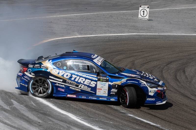 D1GP 第7～8戦は奥伊吹！ TOYO藤野がぶつかってもひるまない根性を見せた！