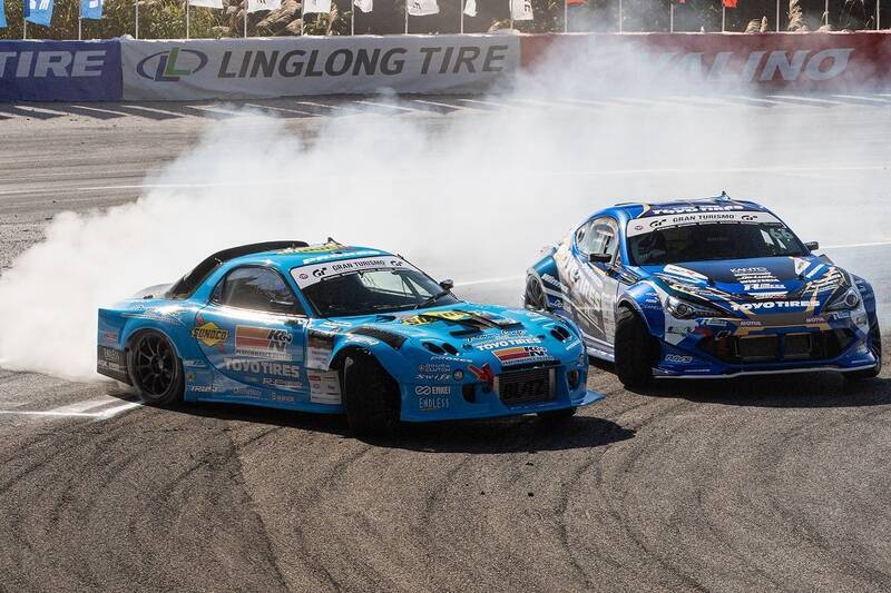 D1GP 第7～8戦は奥伊吹！ TOYO藤野がぶつかってもひるまない根性を見せた！