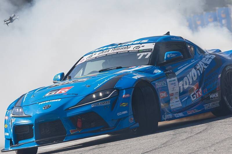 D1GP 第7～8戦は奥伊吹！ TOYO藤野がぶつかってもひるまない根性を見せた！