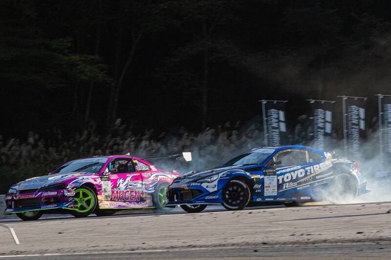 D1GP 第7～8戦は奥伊吹！ TOYO藤野がぶつかってもひるまない根性を見せた！