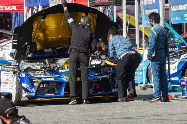 「D1GP 第7～8戦は奥伊吹！ TOYO藤野がぶつかってもひるまない根性を見せた！」の画像