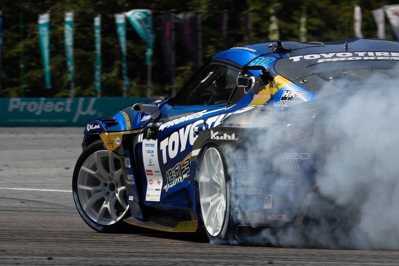 D1GP 第7～8戦は奥伊吹！ TOYO藤野がぶつかってもひるまない根性を見せた！