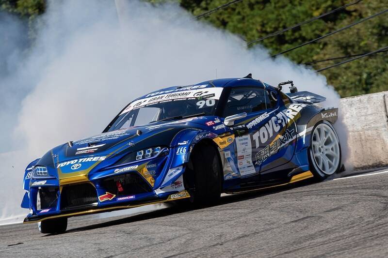 D1GP 第7～8戦は奥伊吹！ TOYO藤野がぶつかってもひるまない根性を見せた！