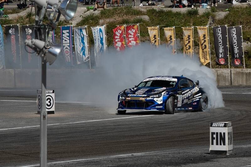 D1GP 第7～8戦は奥伊吹！ TOYO藤野がぶつかってもひるまない根性を見せた！