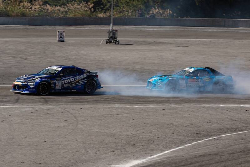 D1GP 第7～8戦は奥伊吹！ TOYO藤野がぶつかってもひるまない根性を見せた！