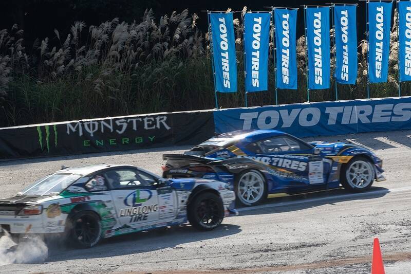 D1GP 第7～8戦は奥伊吹！ TOYO藤野がぶつかってもひるまない根性を見せた！