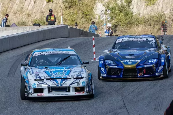 「D1GP 第7～8戦は奥伊吹！ TOYO藤野がぶつかってもひるまない根性を見せた！」の画像
