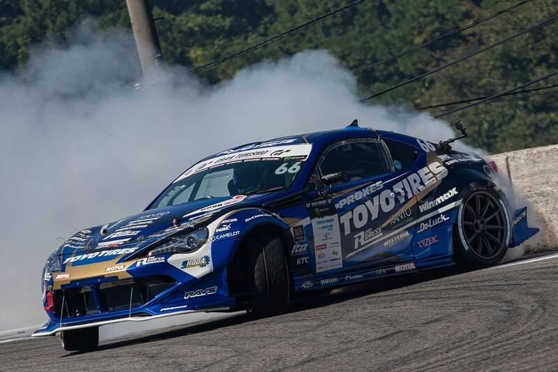 D1GP 第7～8戦は奥伊吹！ TOYO藤野がぶつかってもひるまない根性を見せた！