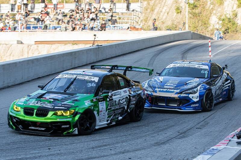 D1GP 第7～8戦は奥伊吹！ TOYO藤野がぶつかってもひるまない根性を見せた！