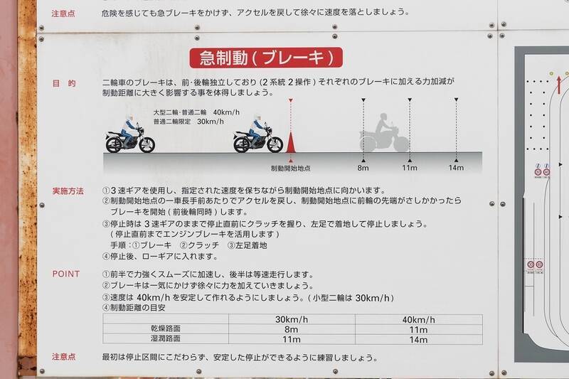 目指せバイク免許！ 現役モデルの前に恐怖の一本橋やスラロームが立ちはだかる