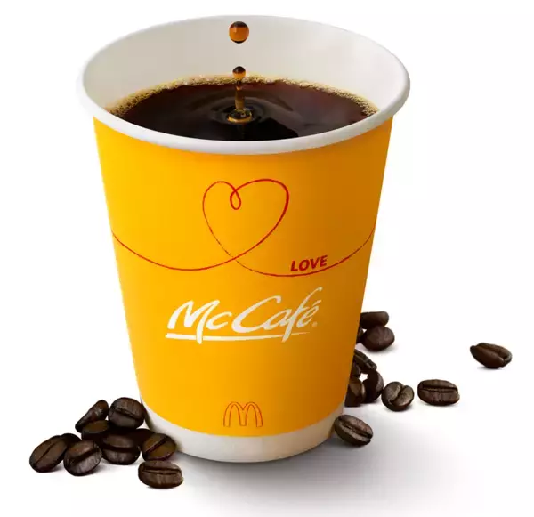 「マクドナルド、コーヒー100円キャンペーン！ Mサイズがオトクに！」の画像