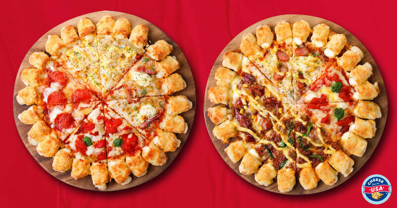 ピザ耳の中にぎっしりチーズ！評判の「チージーロール」が通常生地に登場