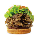 「驚異のまいたけ200g！ ドムドムの「まいたけバーガー」再び！ これうまいんだよね～」の画像2