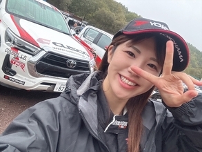 梅本まどか、ハイラックスのラリーでチャンピオン獲得！ ドライバーの番場選手は4連覇！