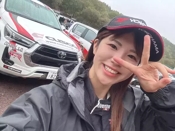 梅本まどか、ハイラックスのラリーでチャンピオン獲得！ ドライバーの番場選手は4連覇！