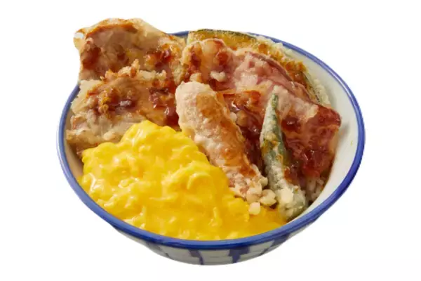 「肉肉しい「とろたまチャーシュー天丼」さん天で！50円でエビも付けられる」の画像
