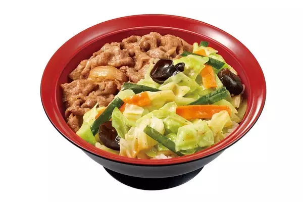 「すき家「シャキうま塩野菜牛丼」新登場　牛×野菜の“あいもり”タイプ、これよさそう」の画像