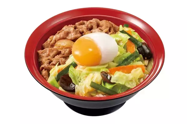 「すき家「シャキうま塩野菜牛丼」新登場　牛×野菜の“あいもり”タイプ、これよさそう」の画像