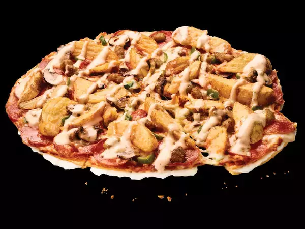 「ポテトのせピザがやばそう！ ドミノで8月17日から」の画像