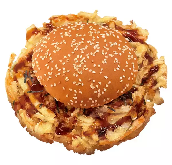 「ドムドムバーガーってどこにある？「はみでる!!かき揚げバーガー」が食べたいんだが」の画像