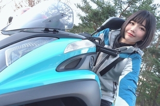 ヤマハの3輪バイク「トリシティ125」に乗ってバードウォッチングの旅