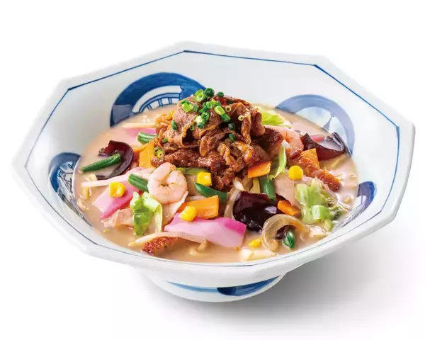 「「牛肉カルビ」たっぷり×シビカラ！ リンガーハット新ちゃんぽんを一部店舗で」の画像