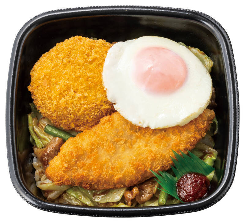 890円の全部のせ！ ほっともっと「牛キャベ丼」に3種トッピングどーん