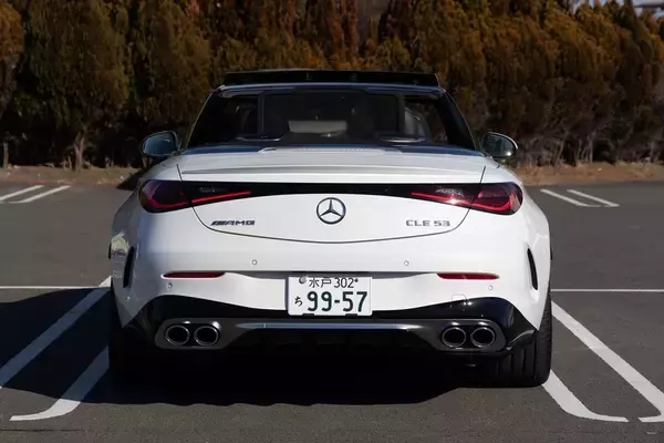 「絶滅危惧種の4座オープン「メルセデスAMG CLE53」は実用性と怒涛の加速を両立！」の画像