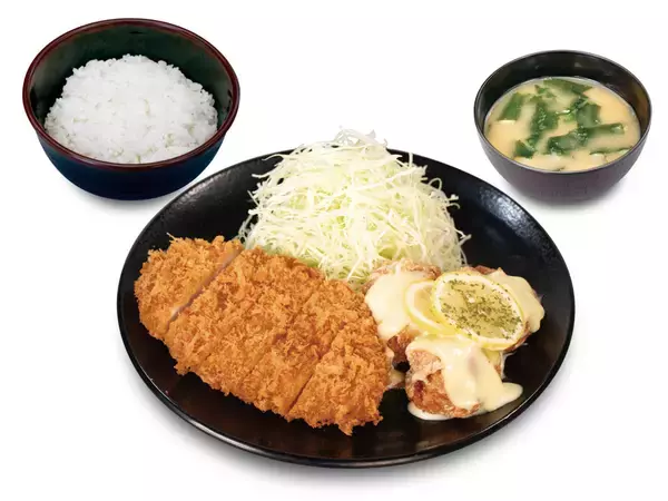 「唐揚げにマヨどばっ！松のやの「ハニーレモン唐揚げ定食」がやりたい放題」の画像