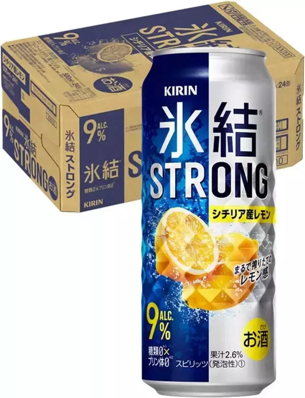 【ストロング系】Amazonブラックフライデーでキリン氷結ストロング500ml×24本が4,297円！