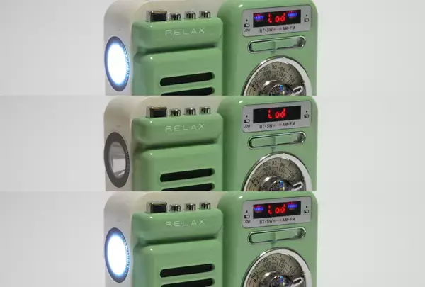 「かわいいのに災害時に役立つ相棒、マルチレトロラジオ「RELAX」を試す」の画像