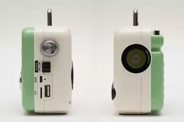 「かわいいのに災害時に役立つ相棒、マルチレトロラジオ「RELAX」を試す」の画像