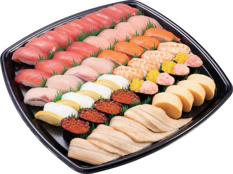 中とろ、上煮穴子、いくら…持ち帰りすしセットに「初夏の彩り」期間限定で登場