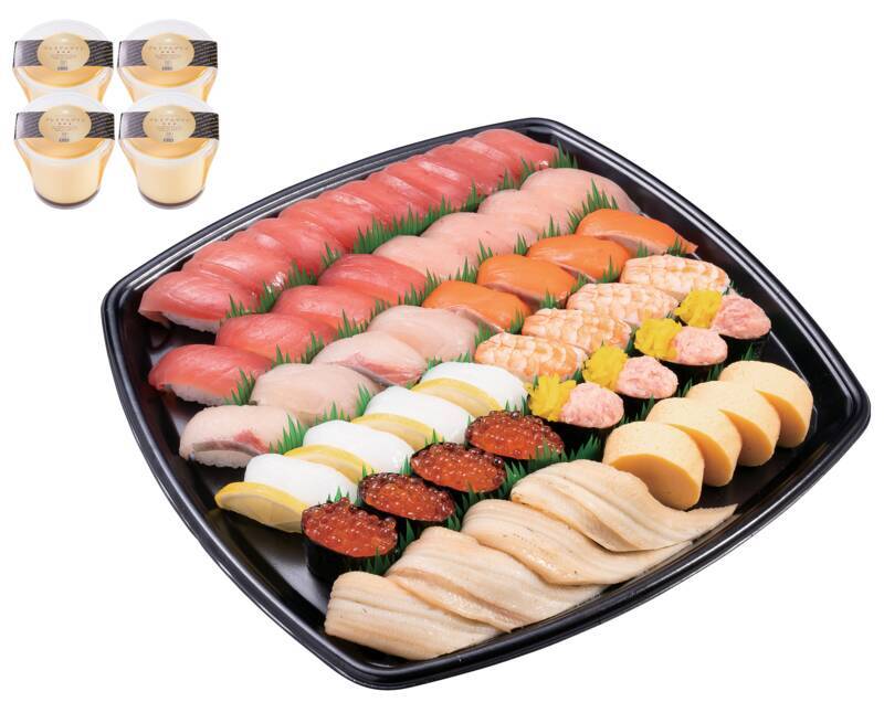 中とろ、上煮穴子、いくら…持ち帰りすしセットに「初夏の彩り」期間限定で登場