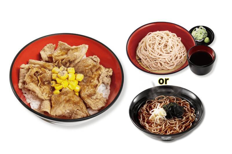 【衝撃】ステーキと蕎麦の融合！いきステ×富士そばが一部店舗でコラボ