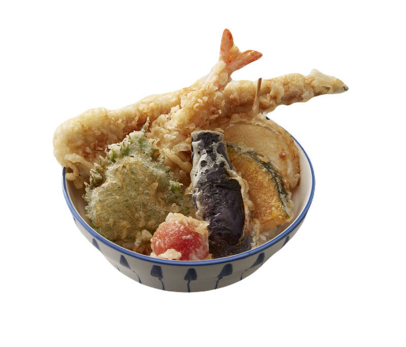 【本日発売】穴子でかっ！ さん天「真穴子一本天丼」990円、エビ天ものって豪華