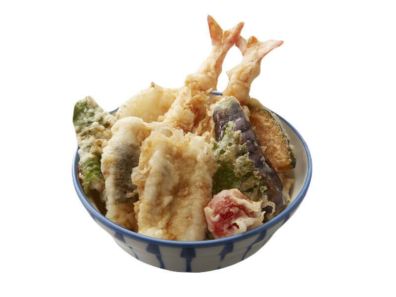 【本日発売】穴子でかっ！ さん天「真穴子一本天丼」990円、エビ天ものって豪華