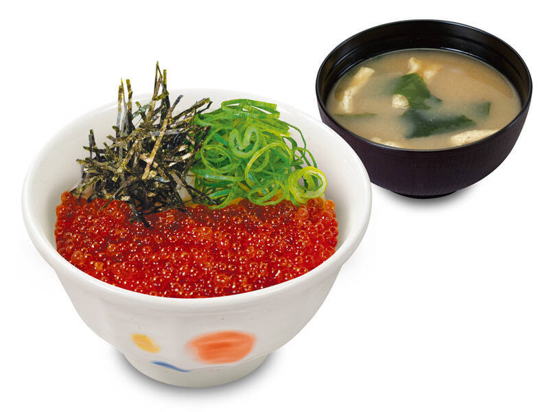 松屋の海鮮丼「いくら」が復活！ 今年は「炙りサーモンいくら丼」も