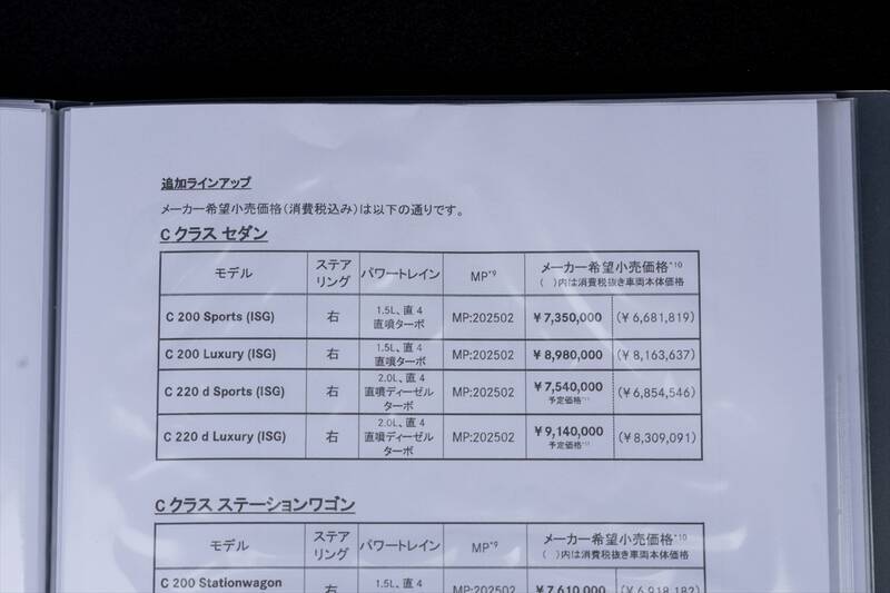 Cクラスに900万円出す価値はあるか？ 豪華装備の「C220d Luxury」に見る、SUVにはないセダンの底力