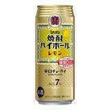 「【13％オフ】甘くない、だから旨い。キレ強めのレモンがクセになる「タカラ 焼酎ハイボール レモン」500ml缶24本入り」の画像1