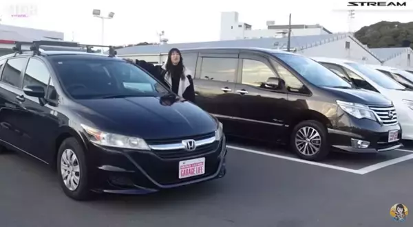 「予算100万円で3列シートが手に入る！ ホンダ「ストリーム」は中古車市場の隠れたコスパ最強ミニバン」の画像