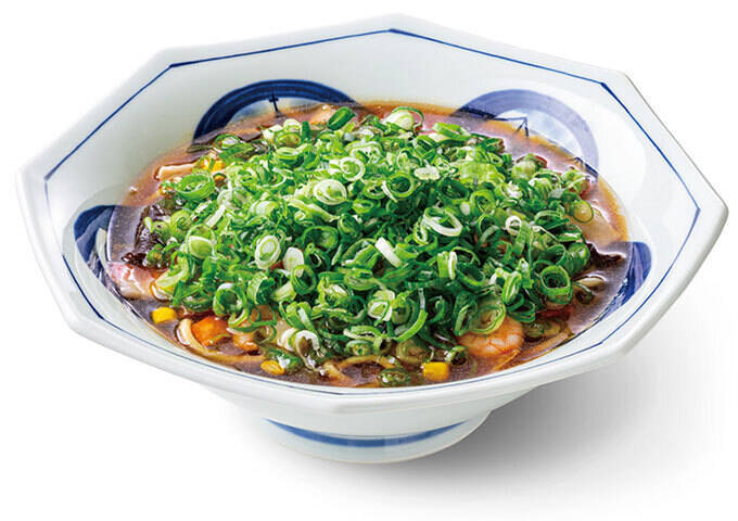 リンガーハットに冬ちゃんぽん！「九条ねぎのあんかけ」「牛もつ」限定で発売