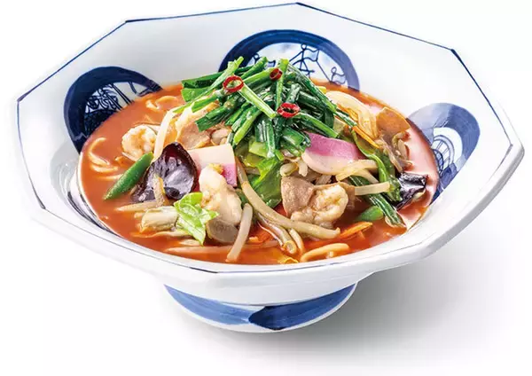 「リンガーハットに冬ちゃんぽん！「九条ねぎのあんかけ」「牛もつ」限定で発売」の画像