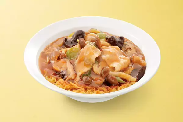 「秋といえば！れんげ食堂Toshu・中華東秀「きのこあんかけ焼きそば」と「きのこあんかけラーメン」期間限定登場」の画像