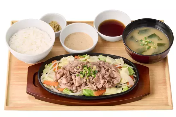 「やよい軒に「焼きしゃぶ」、肉2倍も。ご飯が無限に進みそう！」の画像