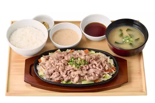 「やよい軒に「焼きしゃぶ」、肉2倍も。ご飯が無限に進みそう！」の画像