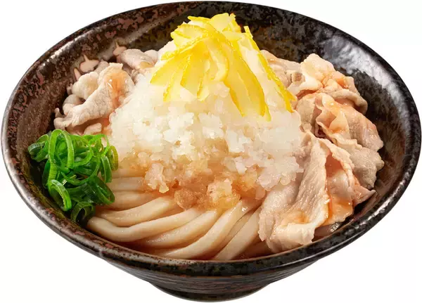 「はなまる夏の本命きた！ 山盛り鬼おろし×豚肉の「鬼おろしぶっかけ」全6種」の画像