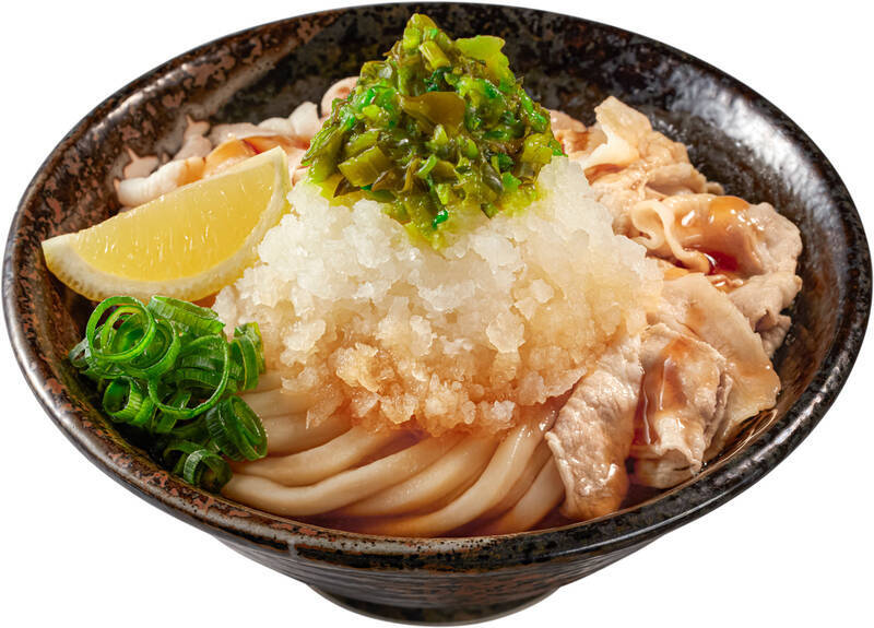 はなまる夏の本命きた！ 山盛り鬼おろし×豚肉の「鬼おろしぶっかけ」全6種