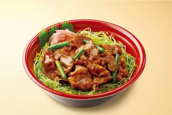 「夏にはウマ辛「豚焼肉丼」（390円、税別）オリジン弁当に登場」の画像